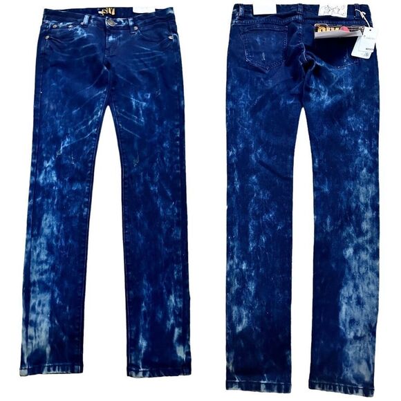 SLY Jeans ~skinny fit ~ low rise ~ Japanese denim ~ size 28 - Picture 1 of 14